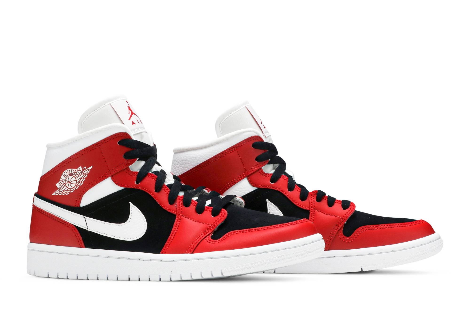 Wmns Air Jordan 1 Mid 'Gym Red Black' - 8