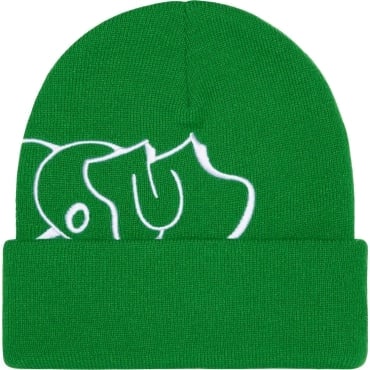 Supreme MF Doom Beanie 'Green White' SUP-FW23-2312 - 2