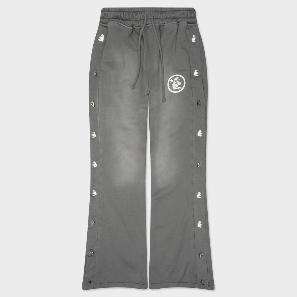 MIRRORFACE SWEATPANTS - GREY - 1