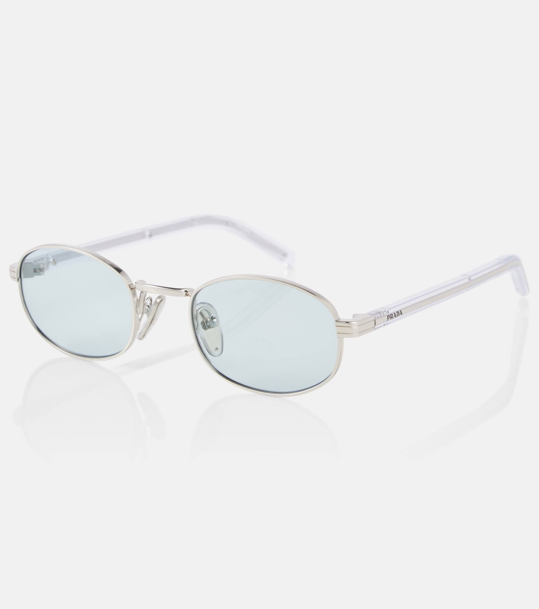 Iconic Plaque round sunglasses - 4