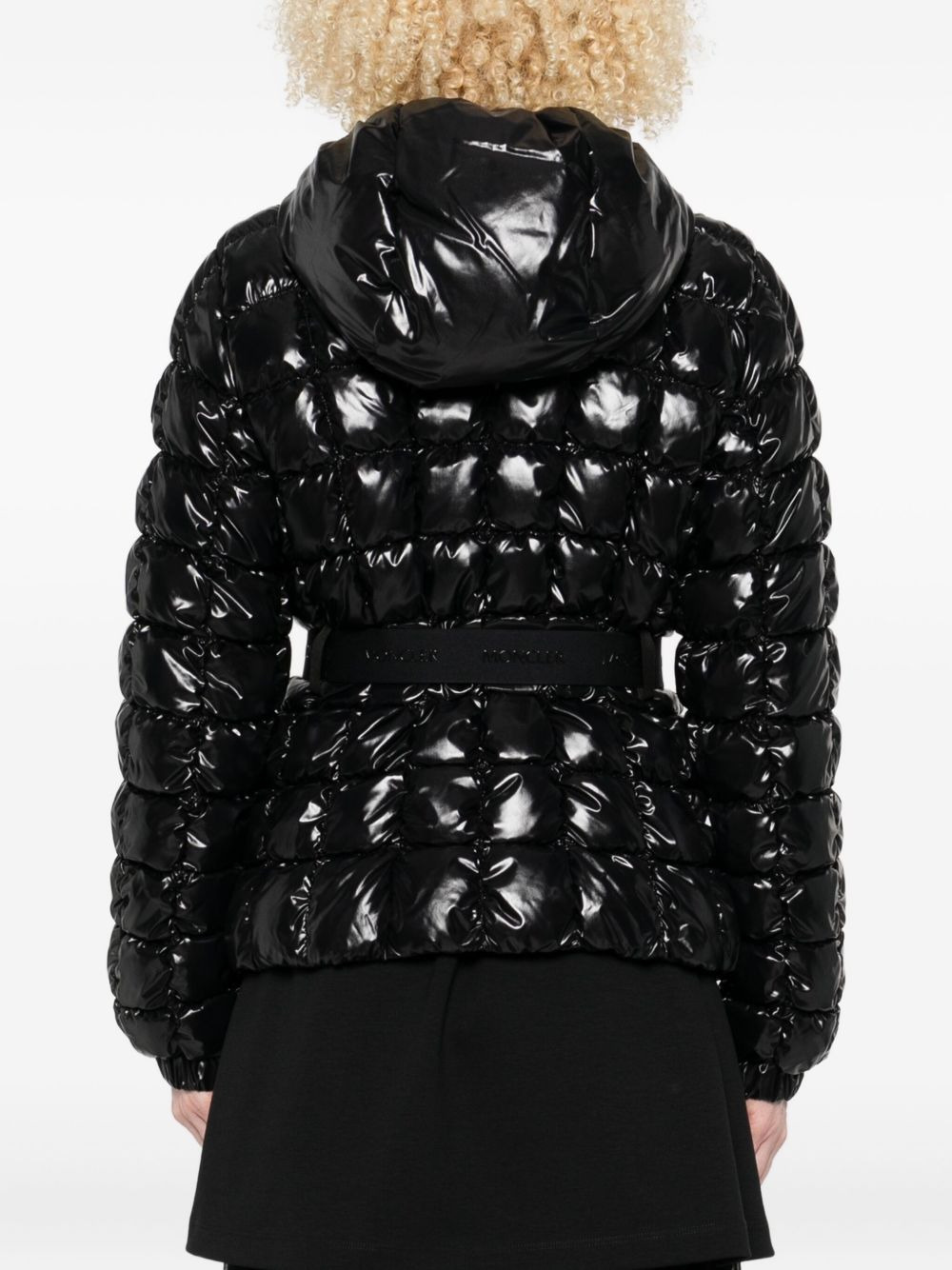 Eynard quilted belted jacket - 4