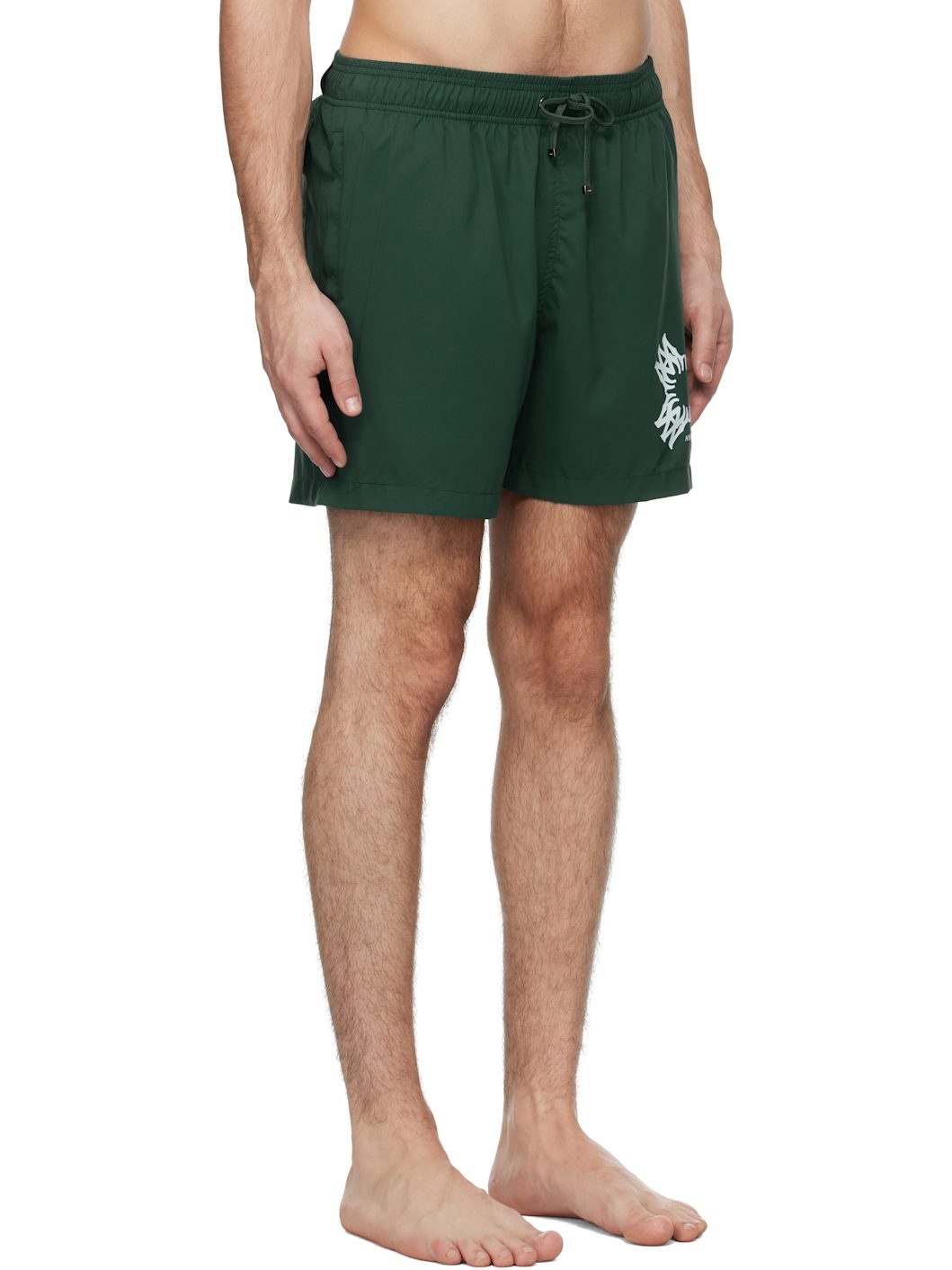 Green MA Quad Swim Shorts - 2