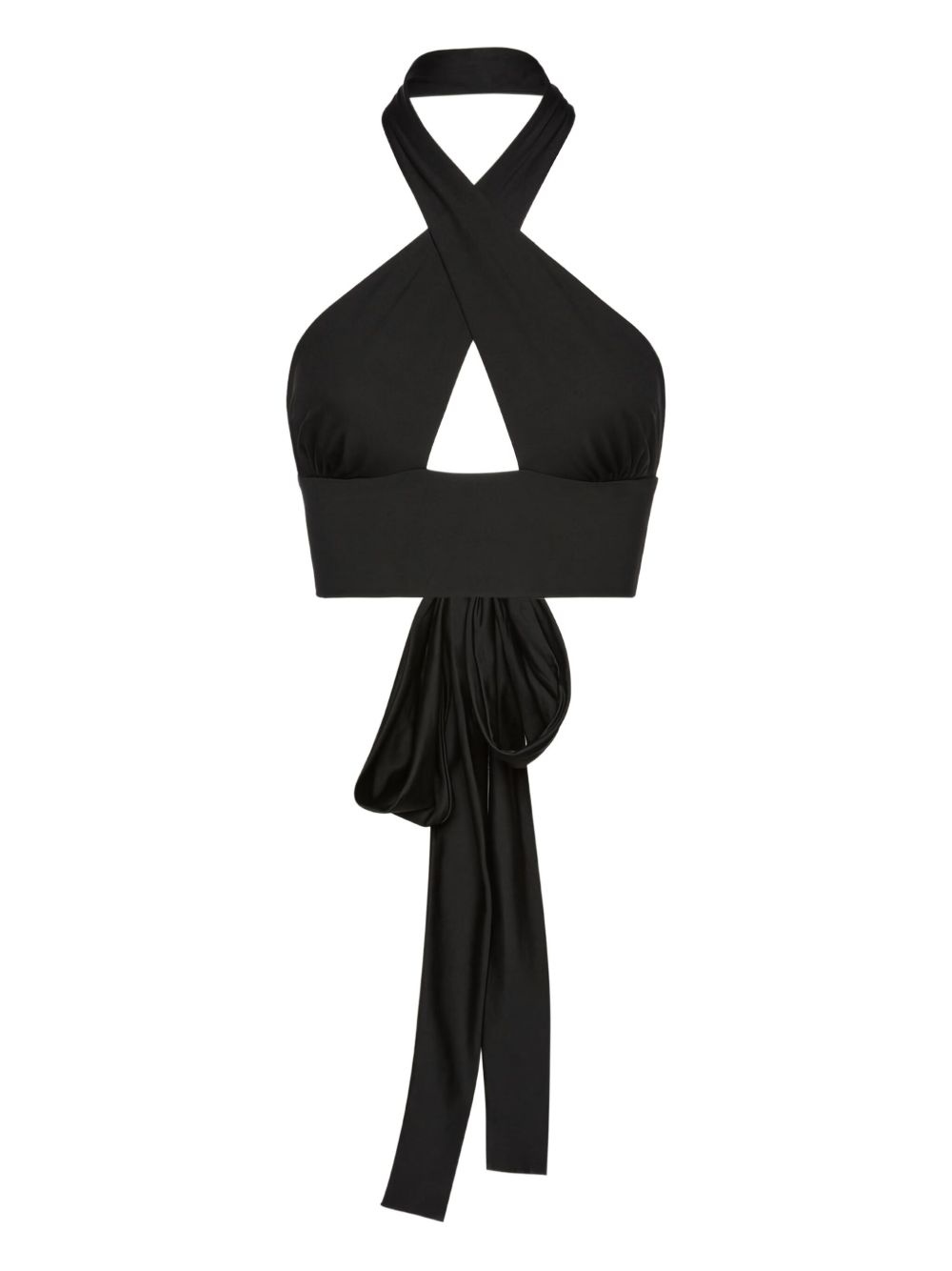 criss-cross bikini top - 1