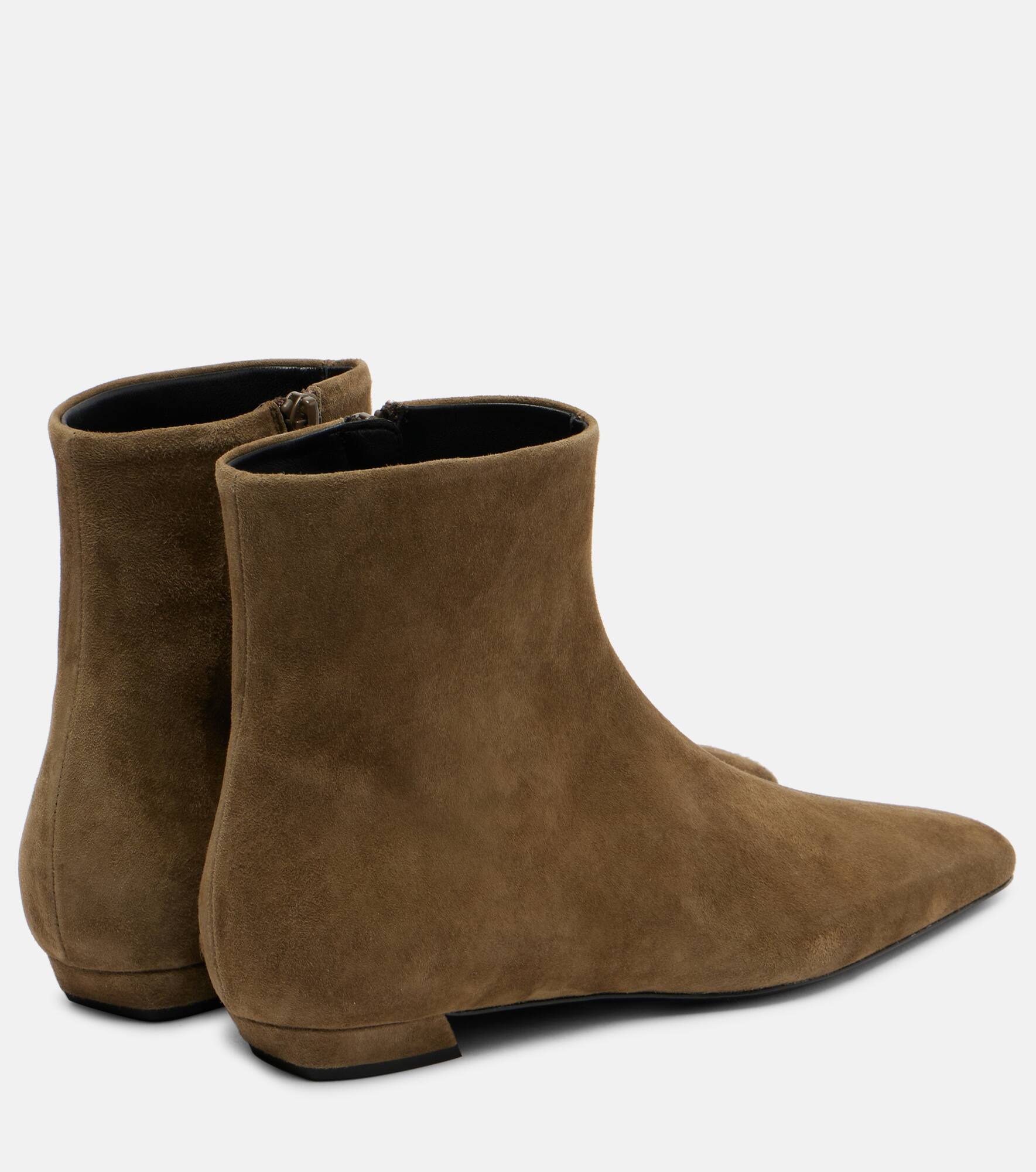 Suede ankle boots - 2