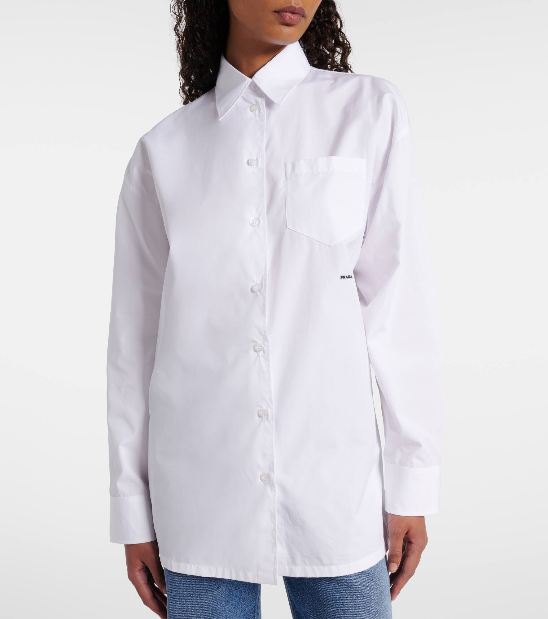 Cotton poplin shirt - 6