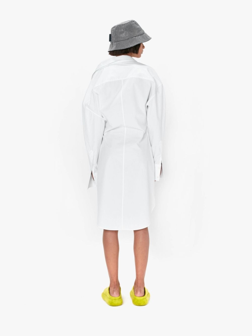 JW Anderson LACE DETAIL SHIRT DRESS | REVERSIBLE