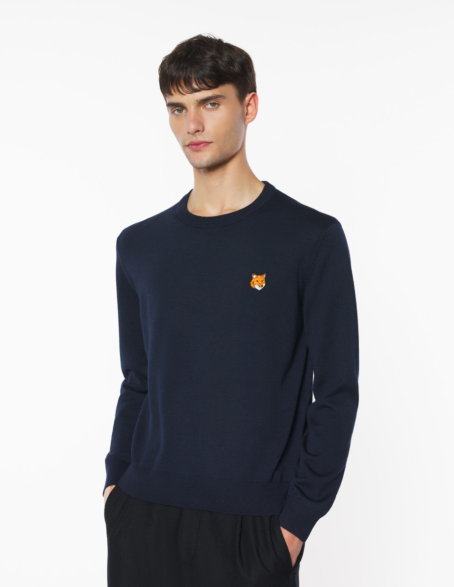 FOX HEAD MERINO REGULAR JUMPER - 3