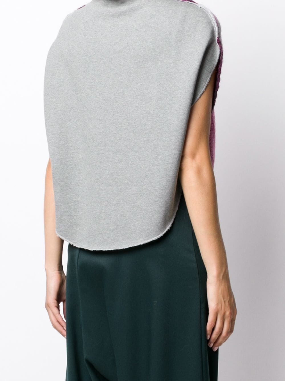 sleeveless knitted top - 4