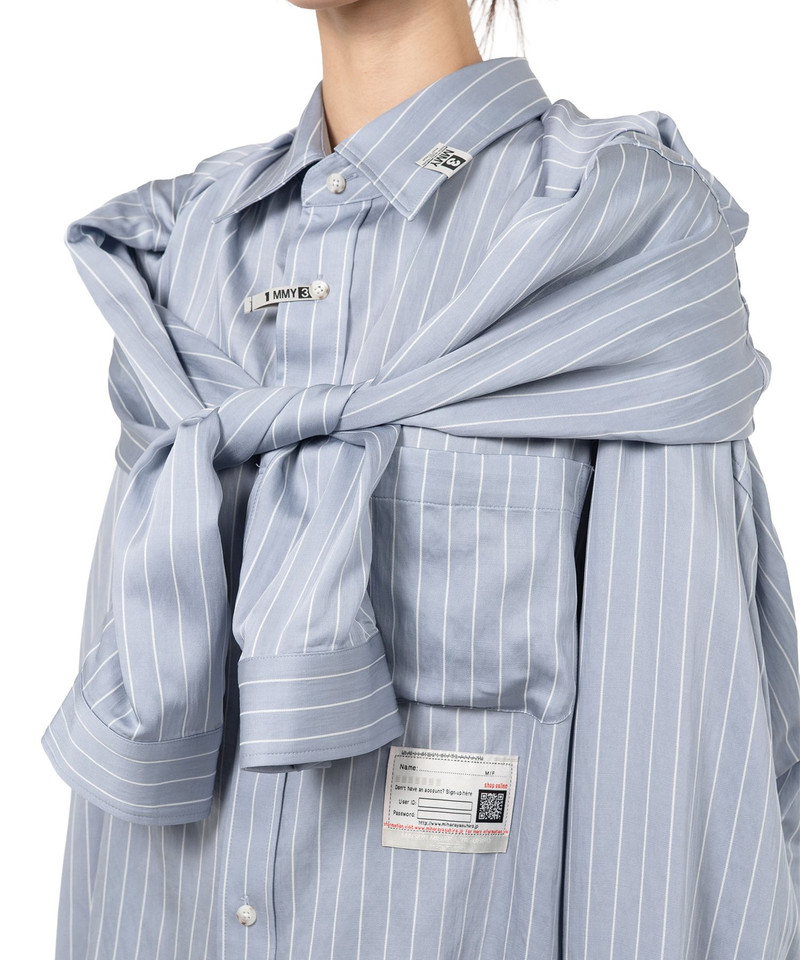 Sleeve Layered Stripe Shirt 9