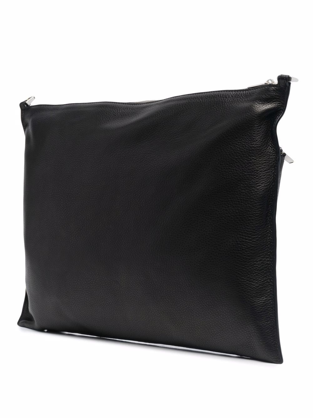 leather clutch bag - 3