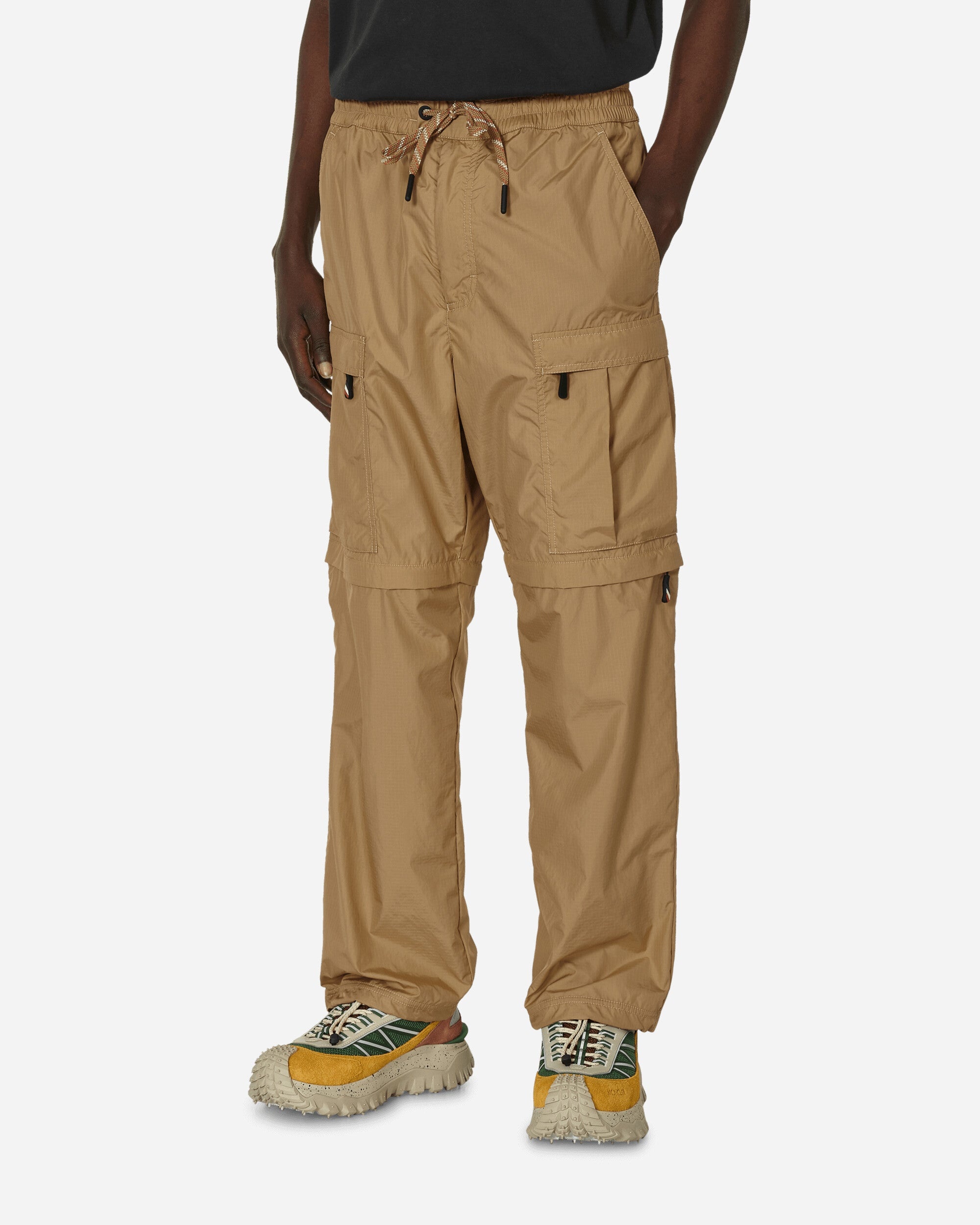 Day-Namic Convertible Cargo Pants Beige - 1