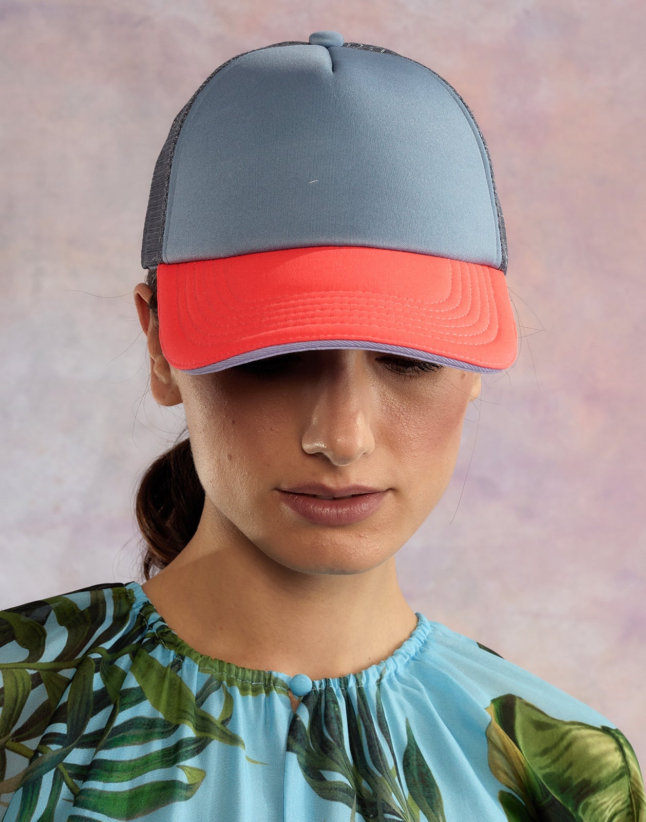 Colorblock Trucker Hat - 3