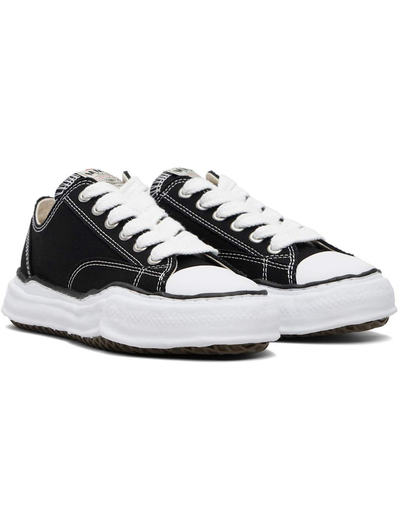 Black Peterson OG Sole Canvas Low-Top Sneakers 4