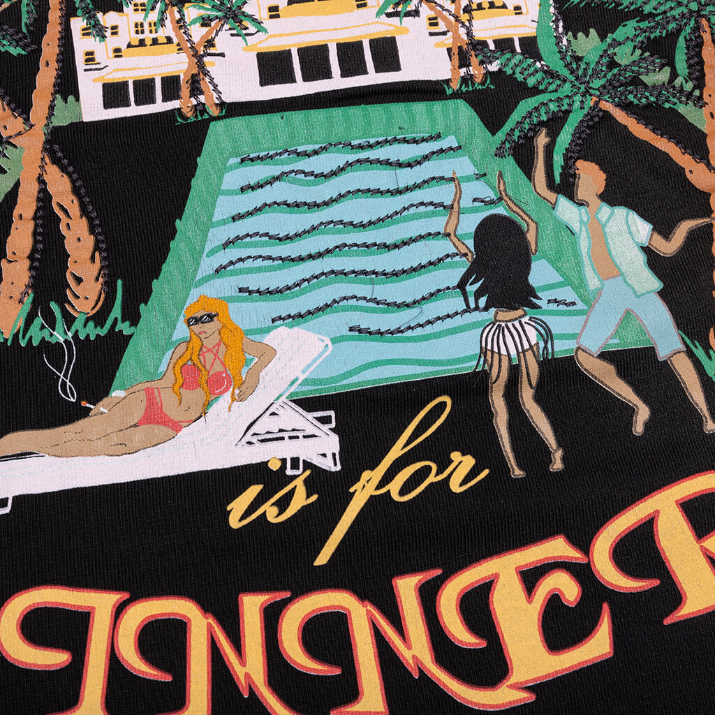 SINNERS OVERSIZED TEE - BLACK - 4
