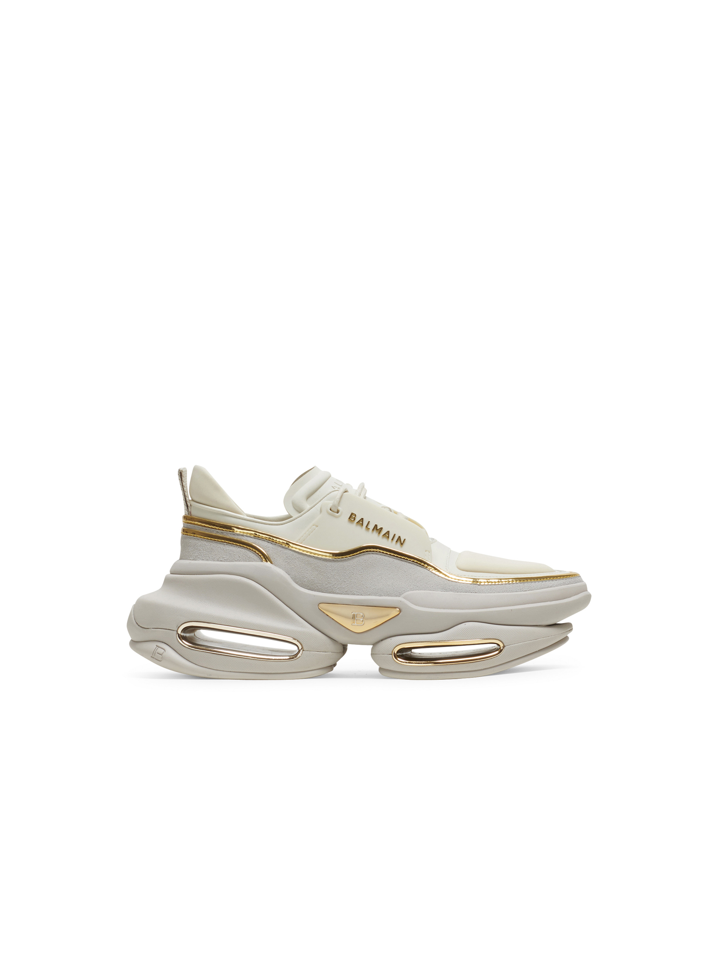B-Bold trainers in leather and suede - 1