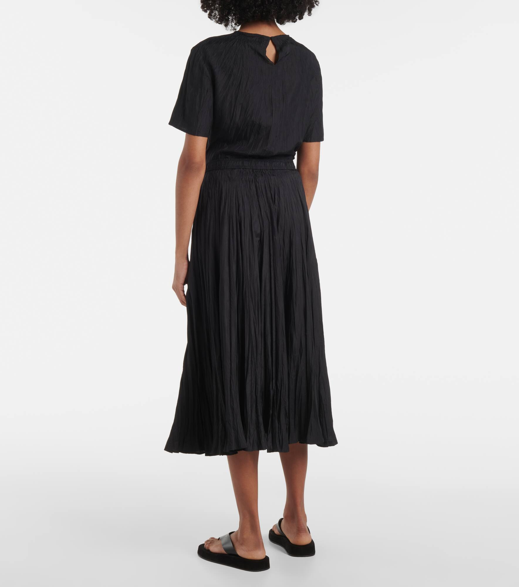 Sully silk midi skirt - 3