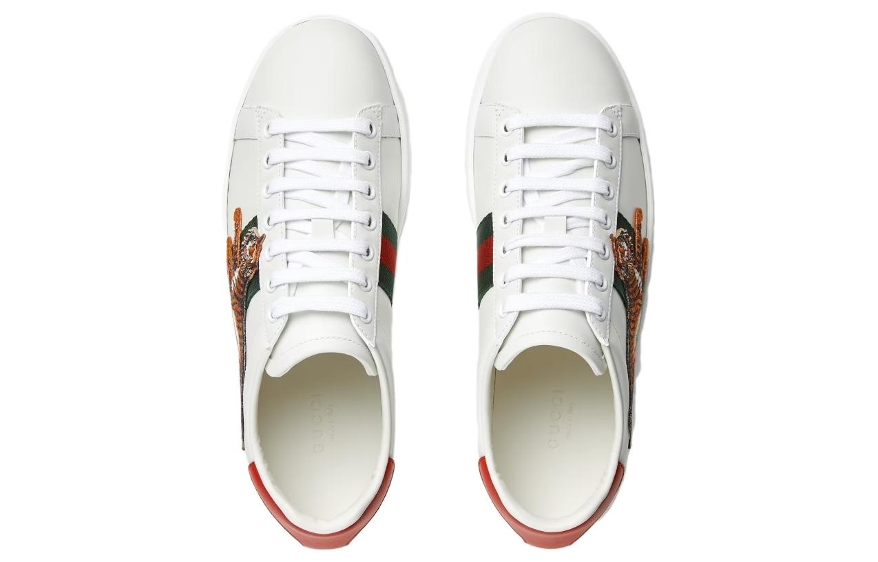 (WMNS) Gucci Ace 'Tiger Patch' 687620-0FI60-9080 - 4
