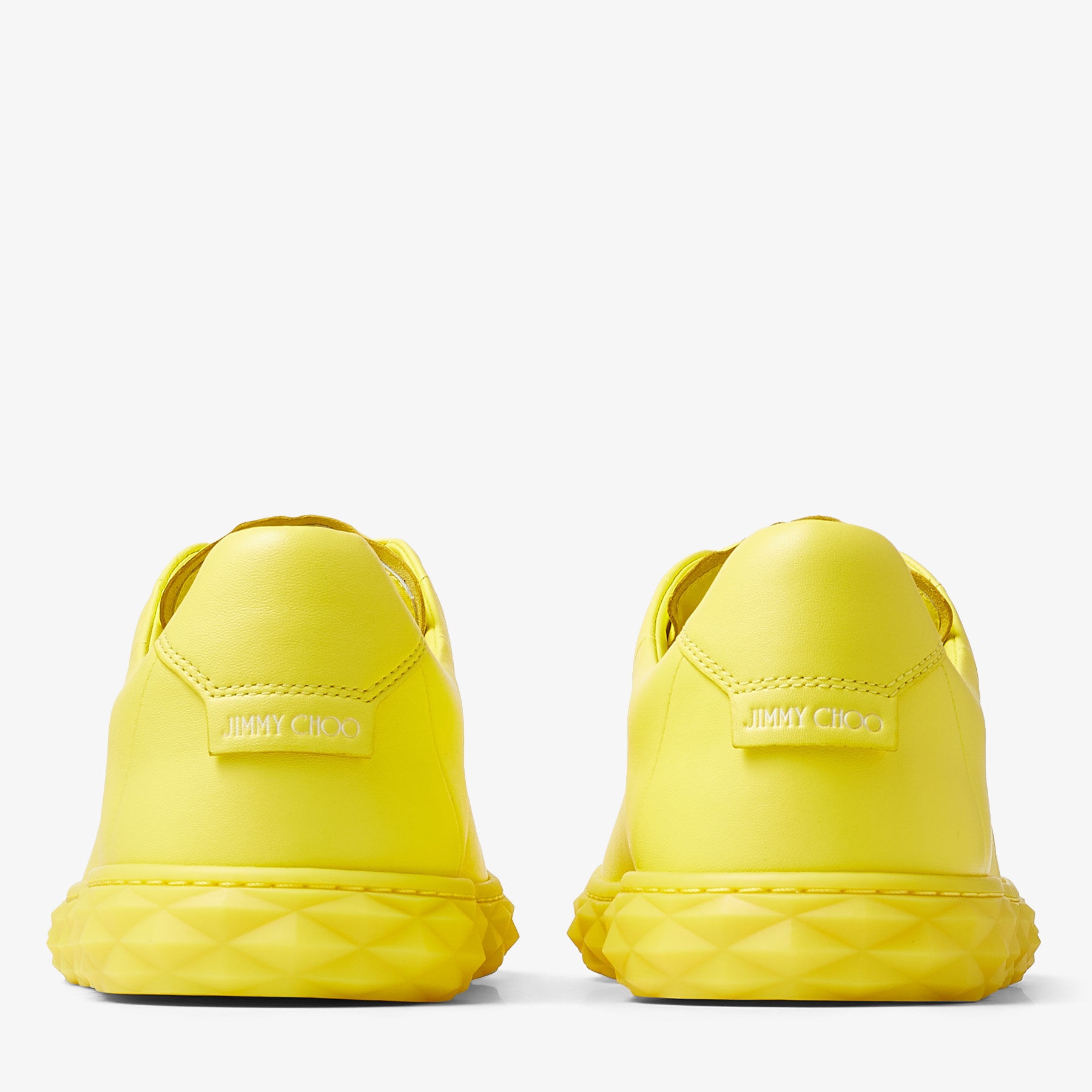 Diamond Light/M
Soft Yellow Nappa Leather Low-Top Trainers - 7