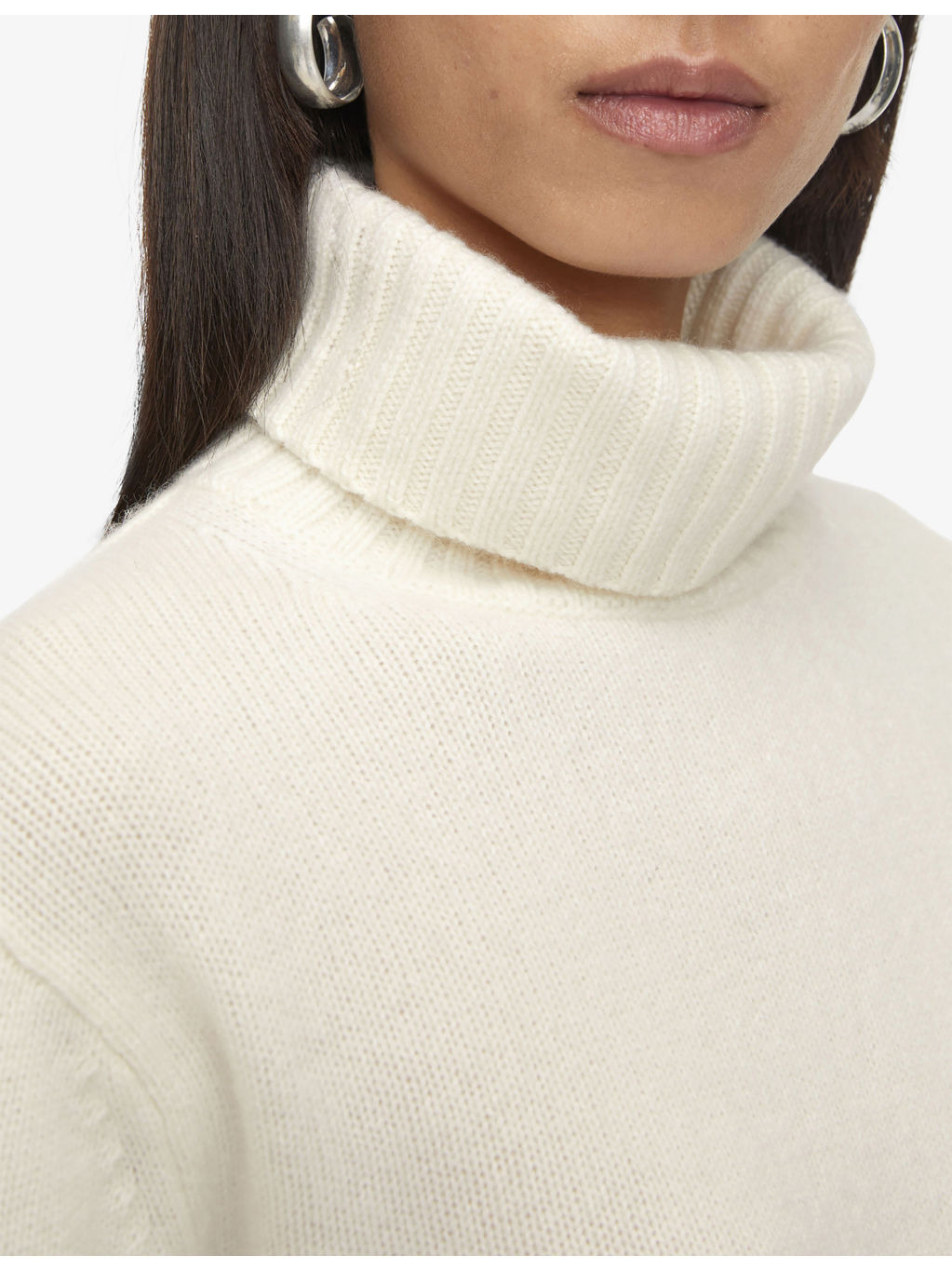 Relaxed-Fit High-Neck Cashmere Jumper - 5
