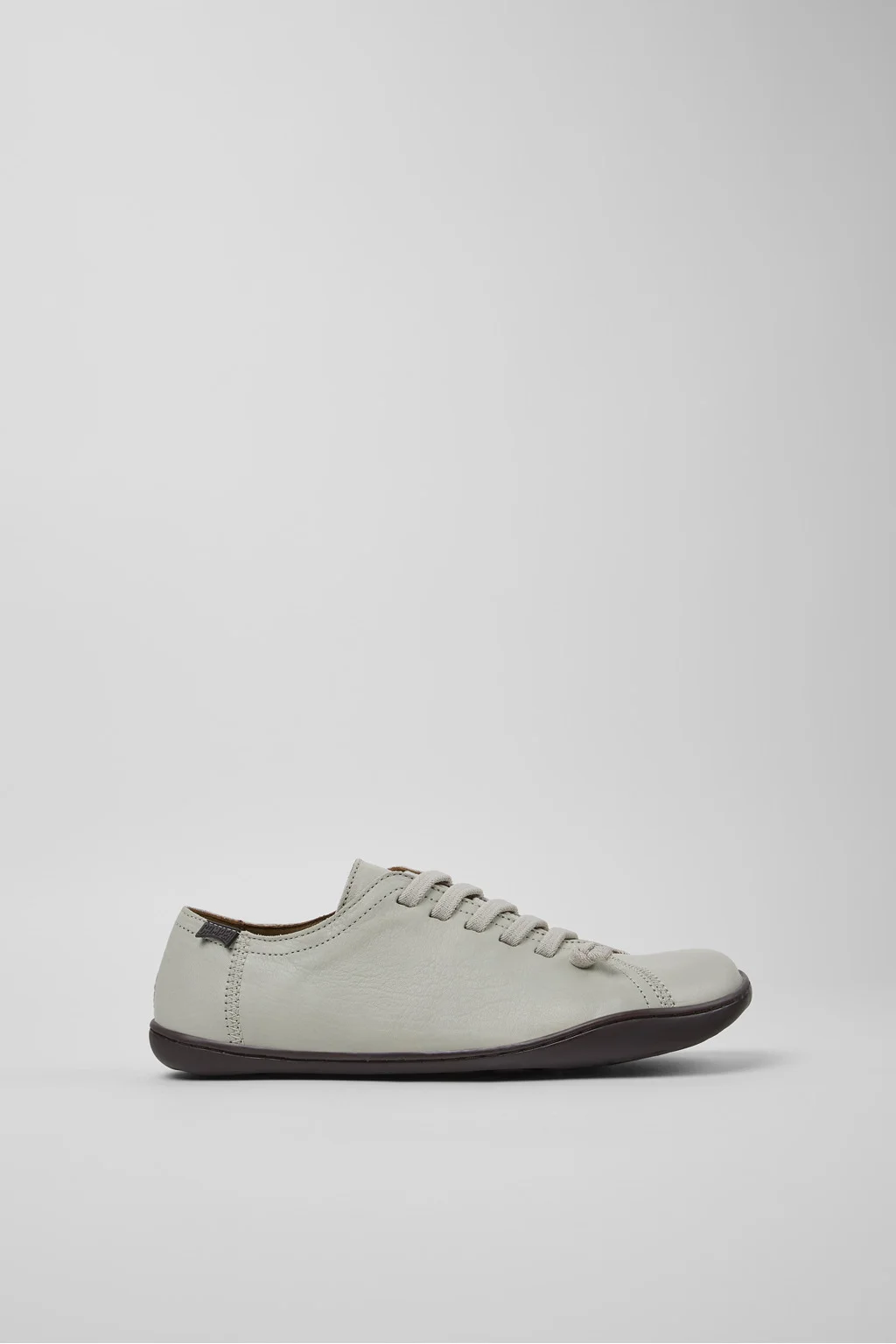 Peu Gray Leather Shoes for Women - 1