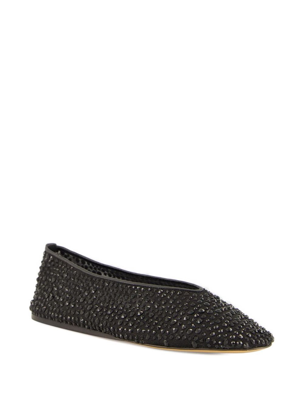 Luna crystal-embellished ballet flats - 2
