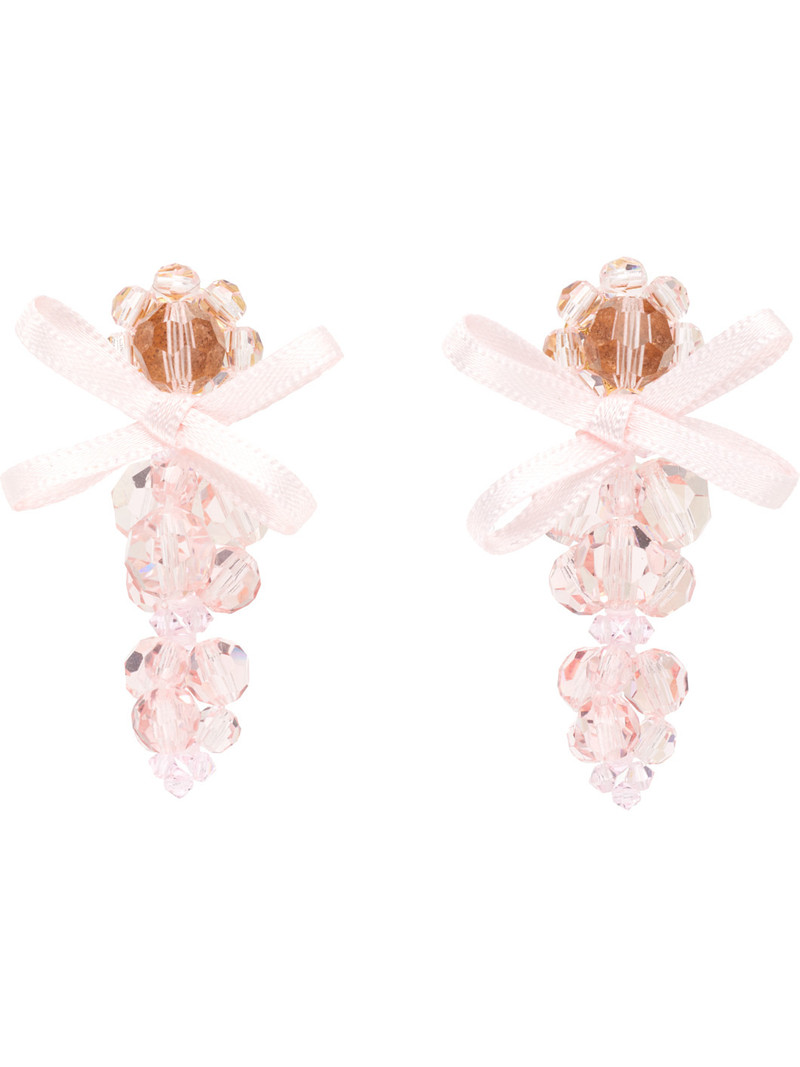 Petite Bow Cluster Earrings 1