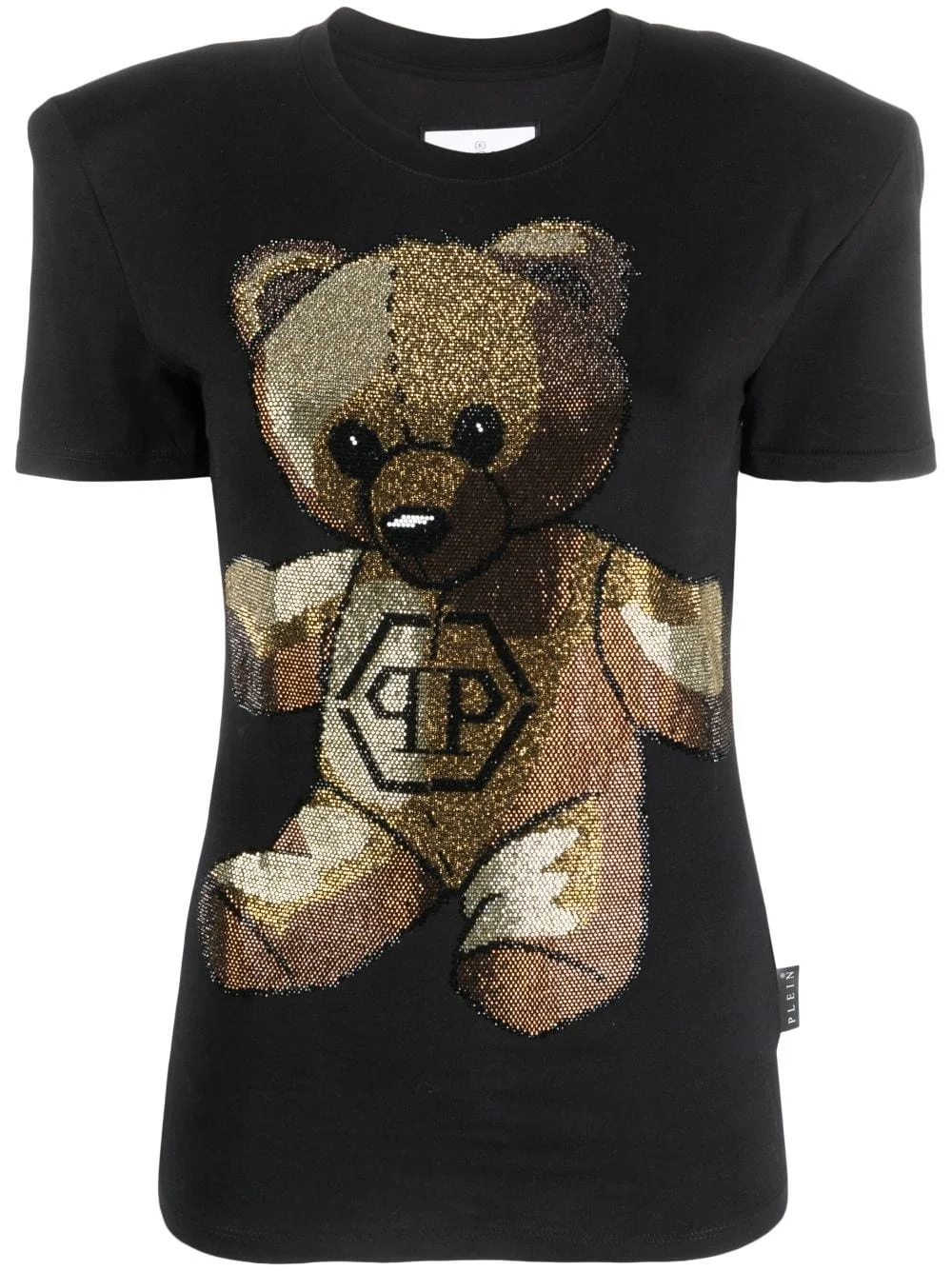 Sexy Pure Fit crystal-embellished T-shirt - 1