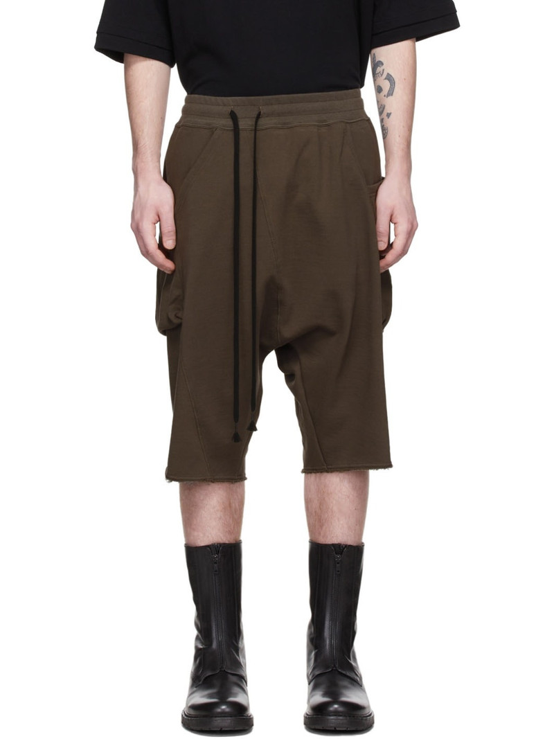 Grey Cotton Shorts 1