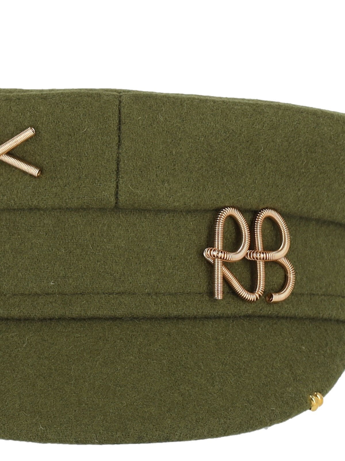 'BAKER BOY' WOOL BLEND HAT - 3