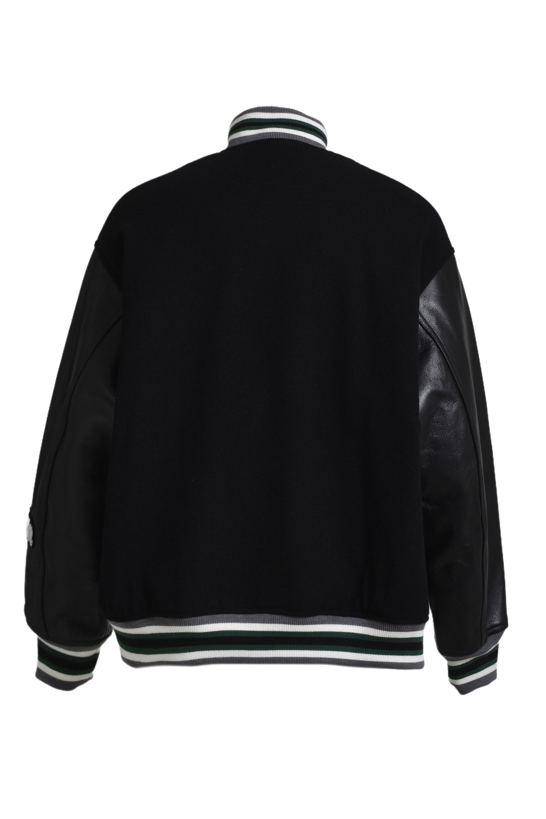 FACETASM PATCHED STADIUM JACKET / BLK | nubiantokyo | REVERSIBLE