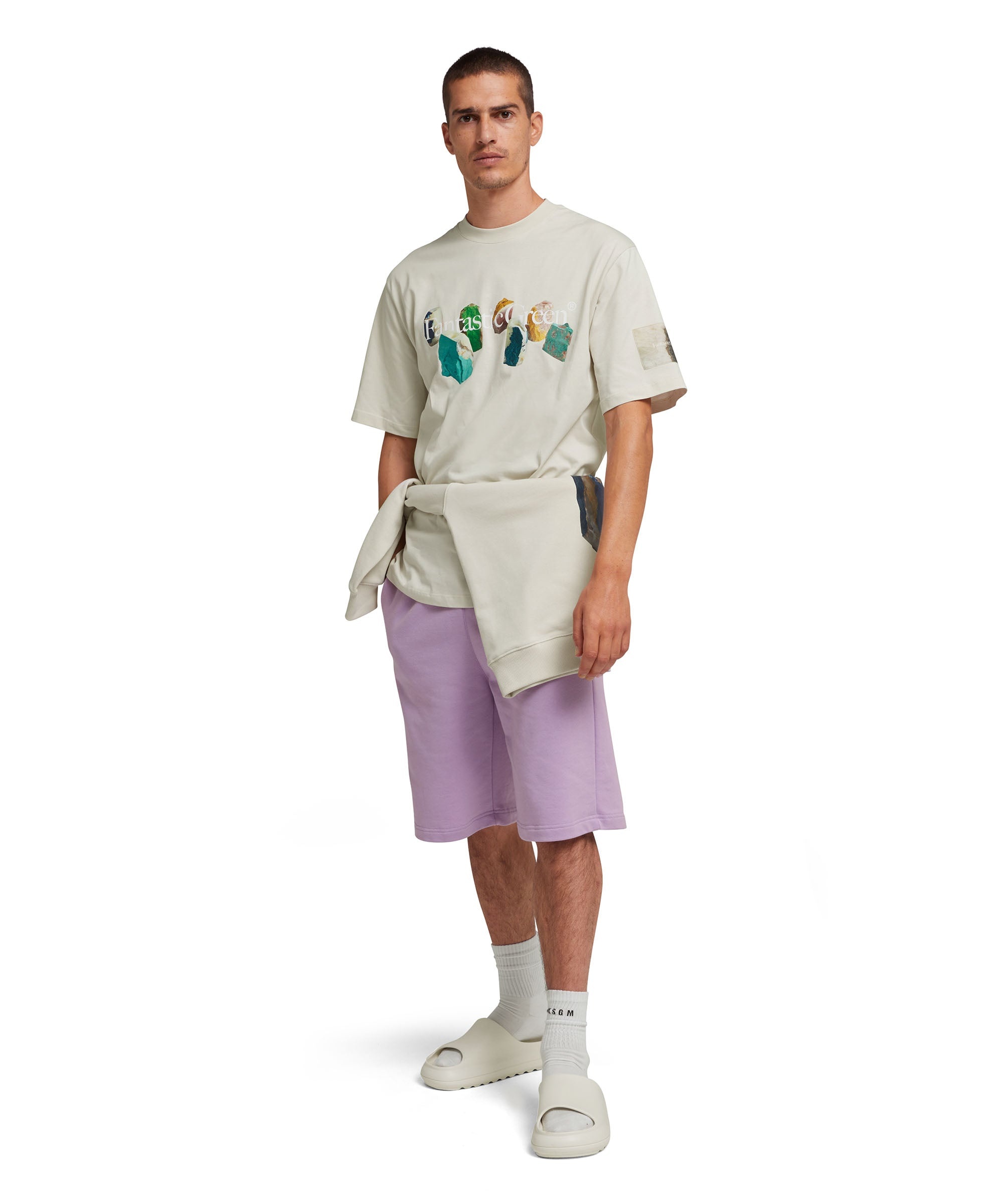 "FANTASTIC GREEN INVERSE SERIES" organic jersey cotton T-Shirt - 5