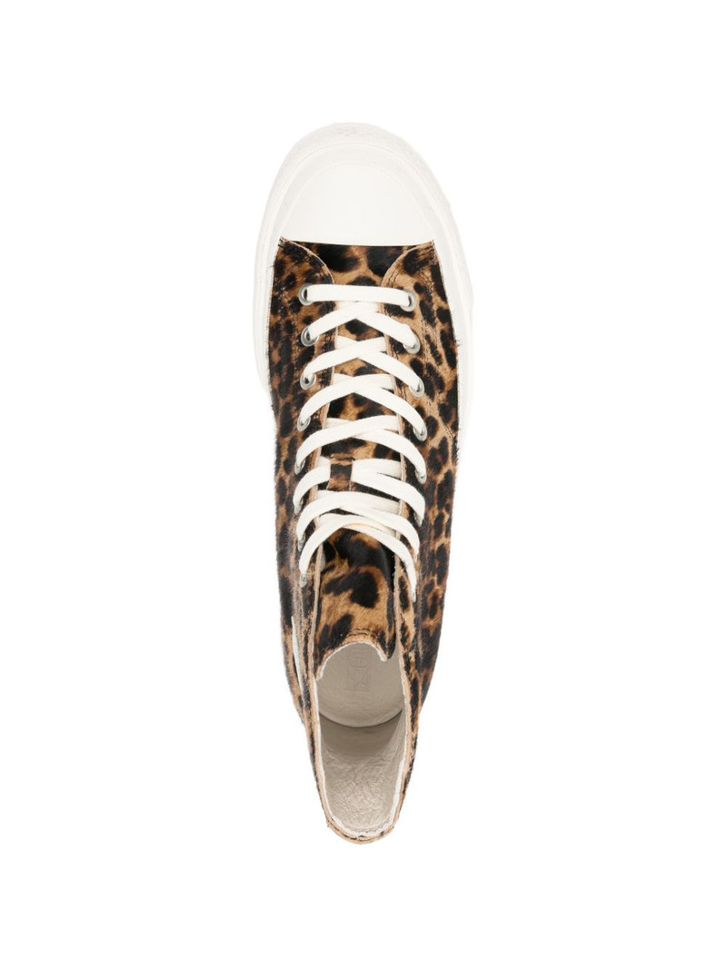 First String Chuck Taylor All Star leopard-print sneakers 4
