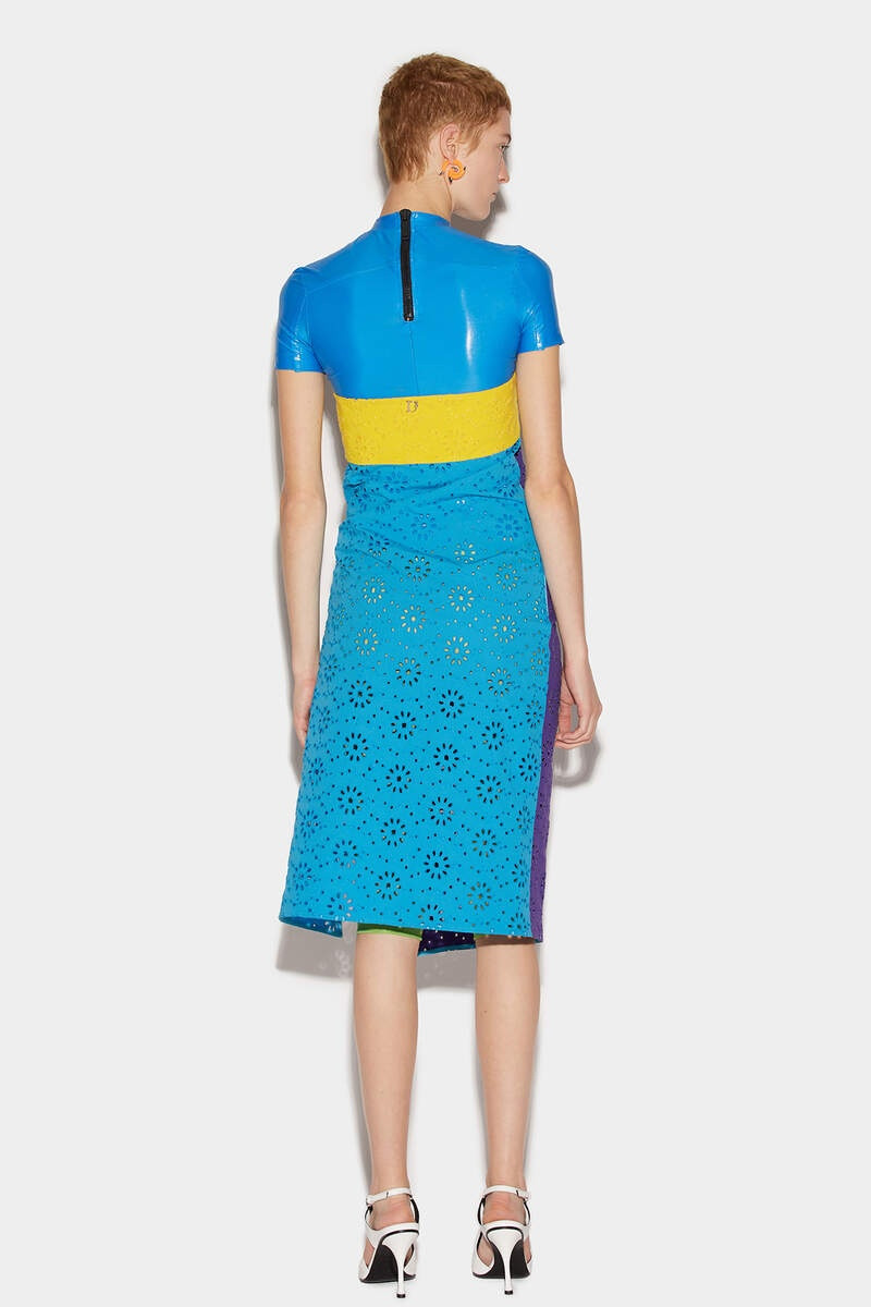 DSQUARED2 WRAP MINI DRESS outlook