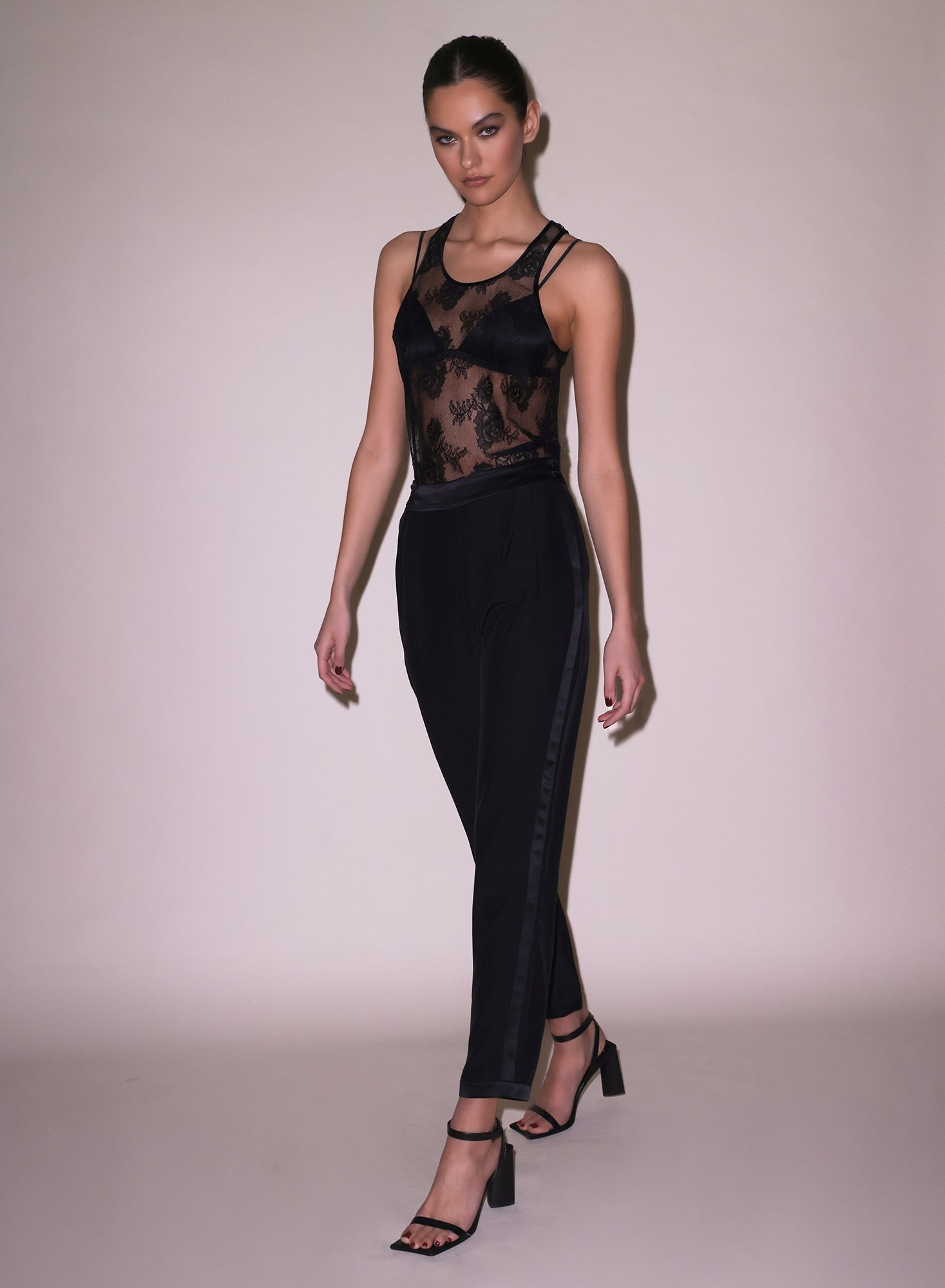Unisex Bouquet Lace Tank - 6