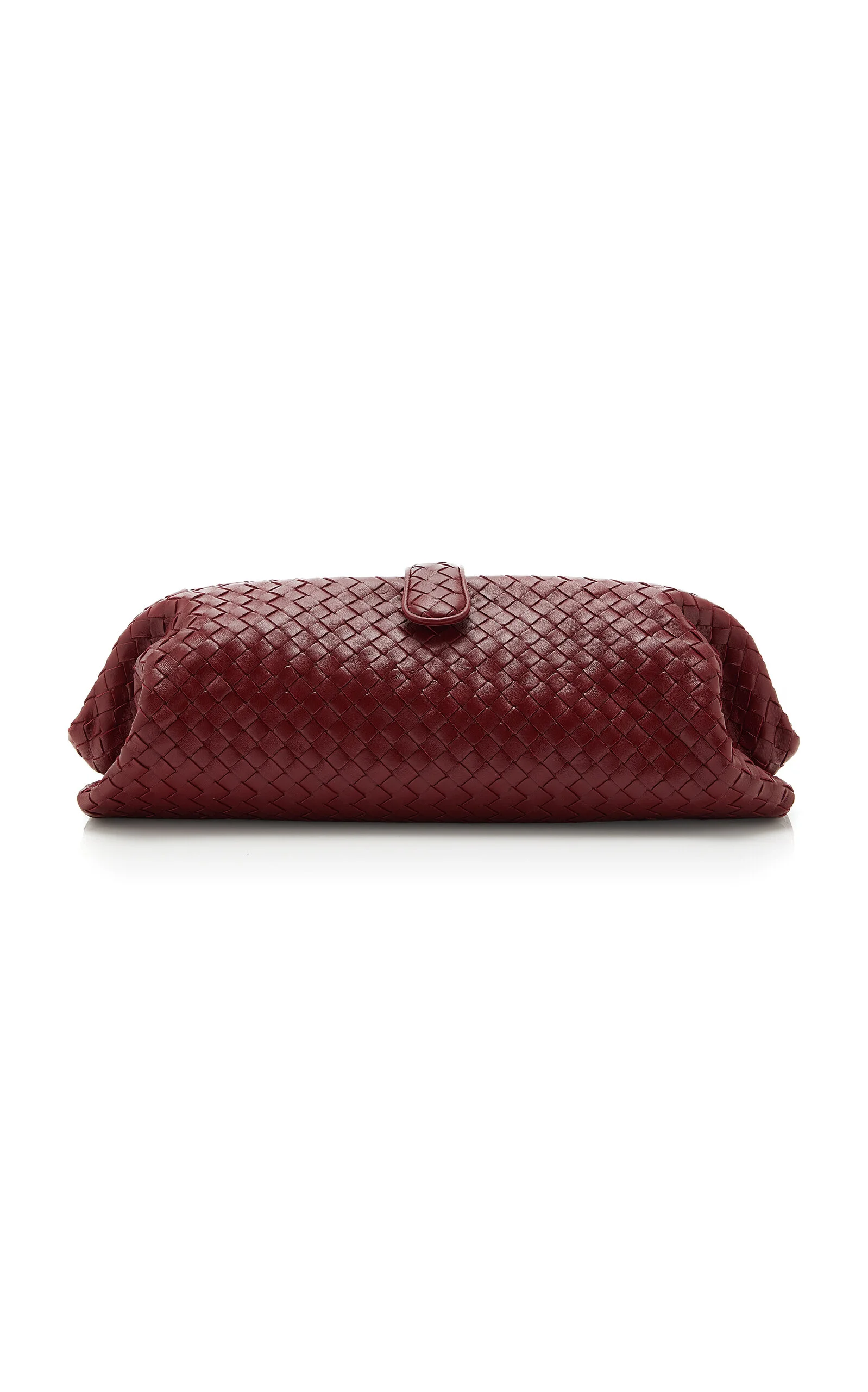 Lauren 1979 Intrecciato Leather Clutch red - 1