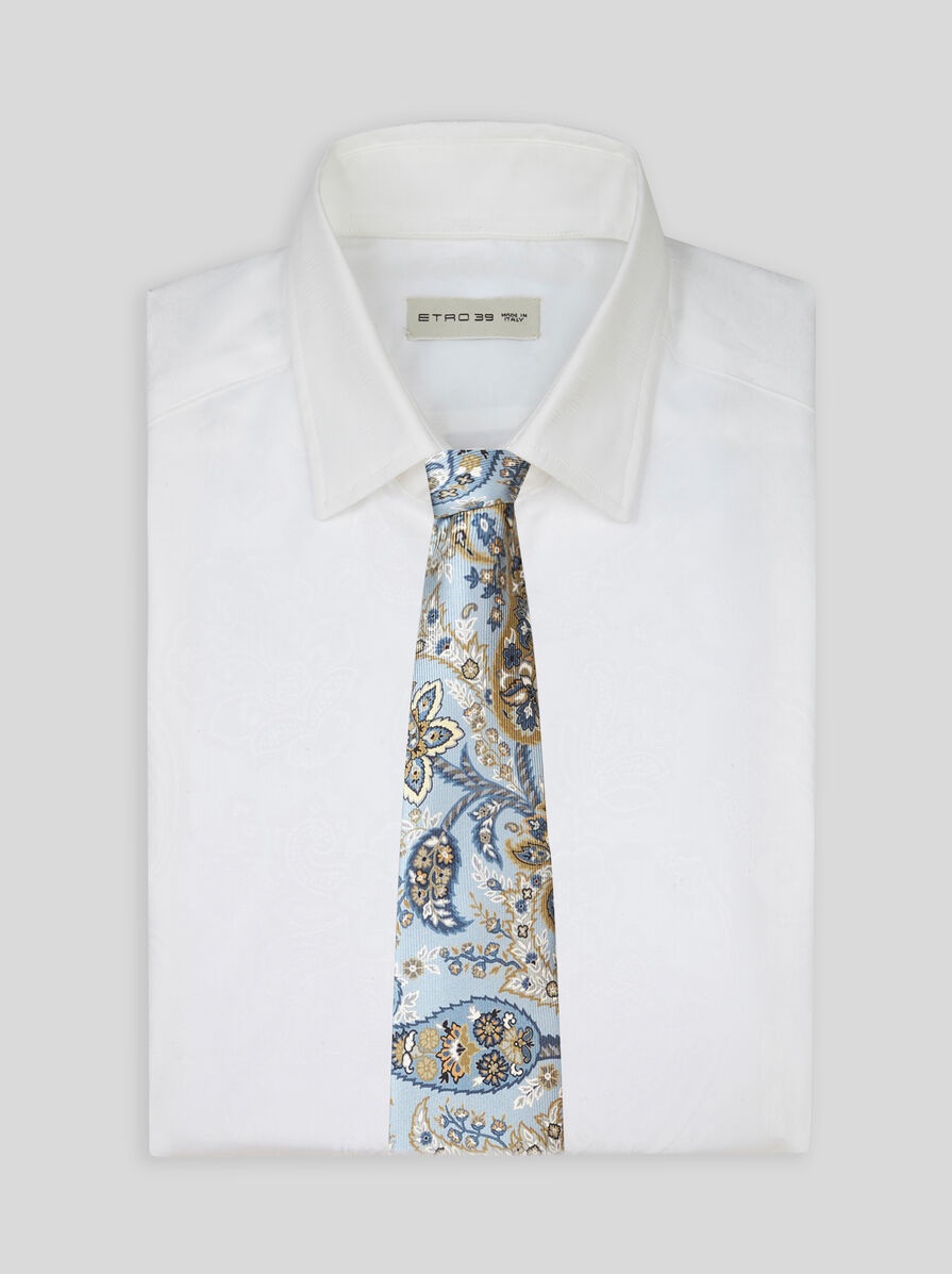 FLORAL PAISLEY TIE - 2