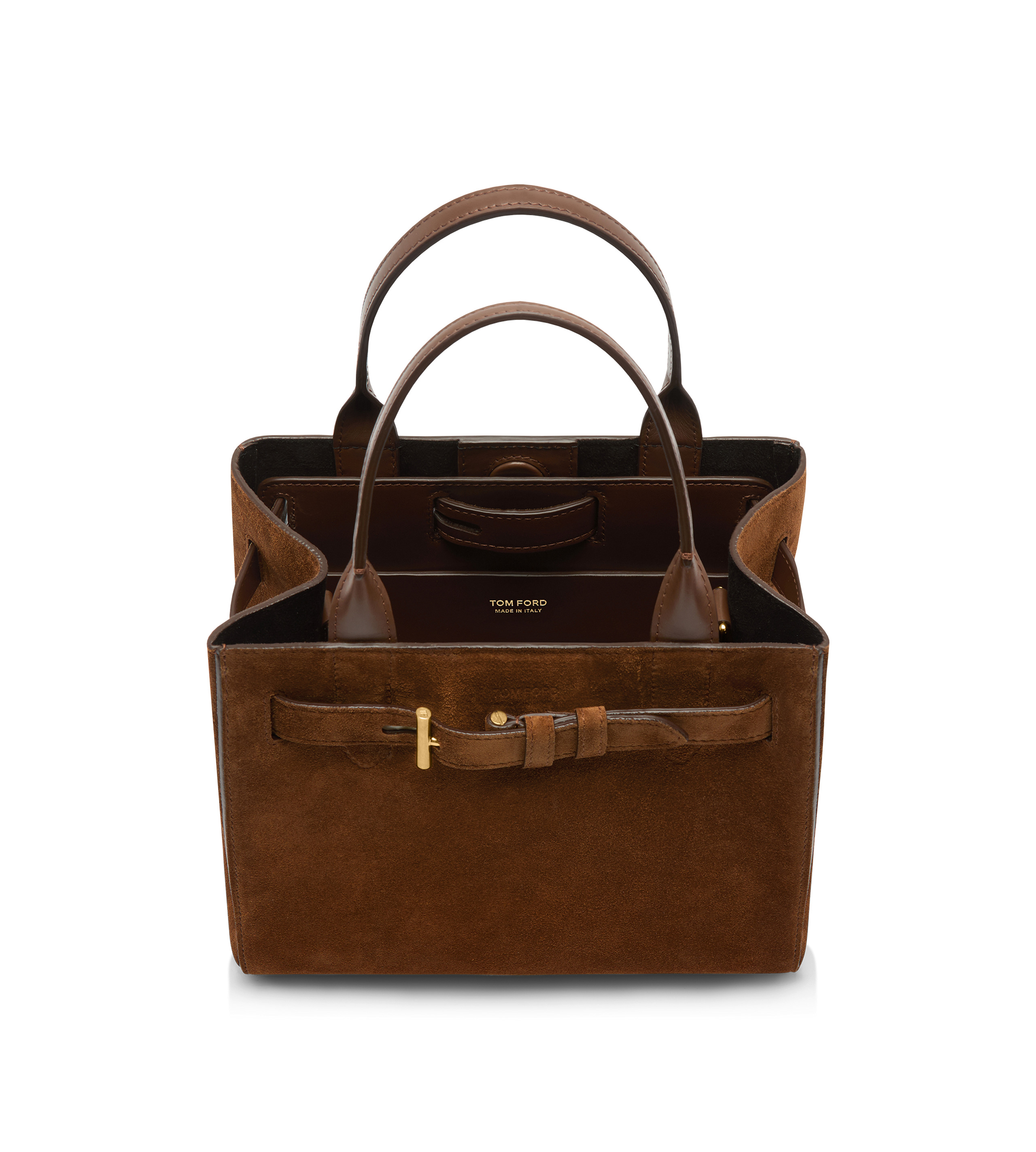 SUEDE LEATHER AUDREY SMALL TOTE - 4