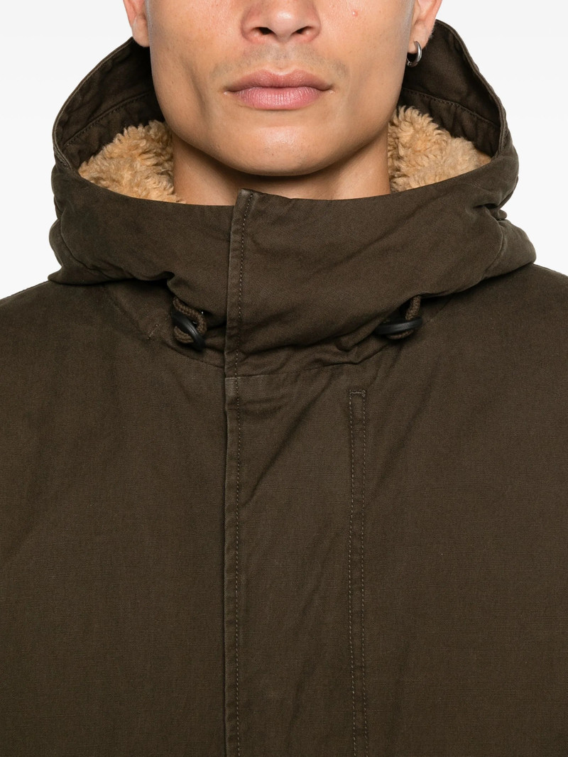 Aspesi Shearling-trim Hooded Jacket 5