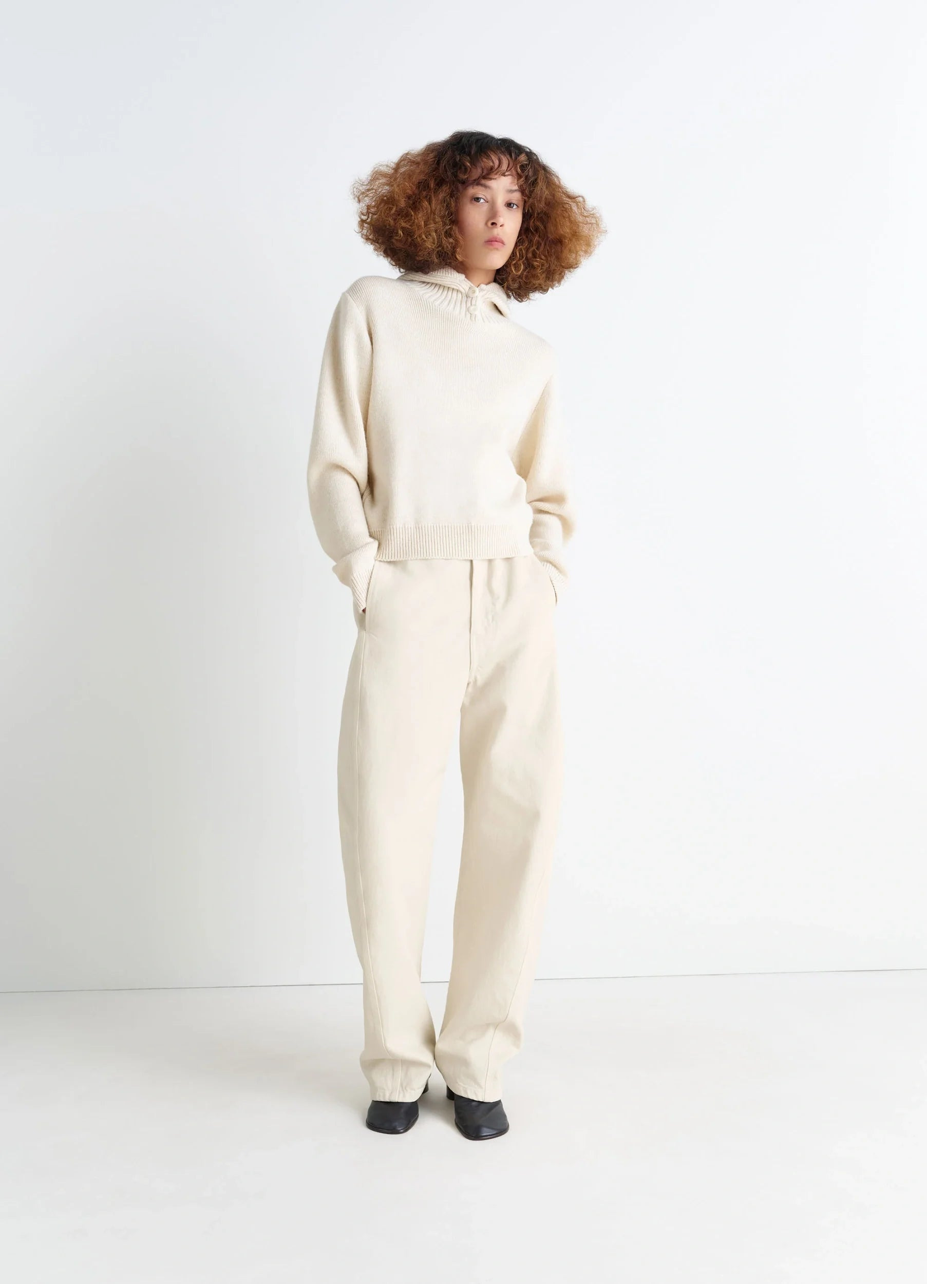 SWEATER WITH HOOD - 3