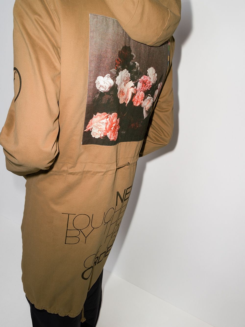 Power, Corruption and Lies handpainted parka - 4