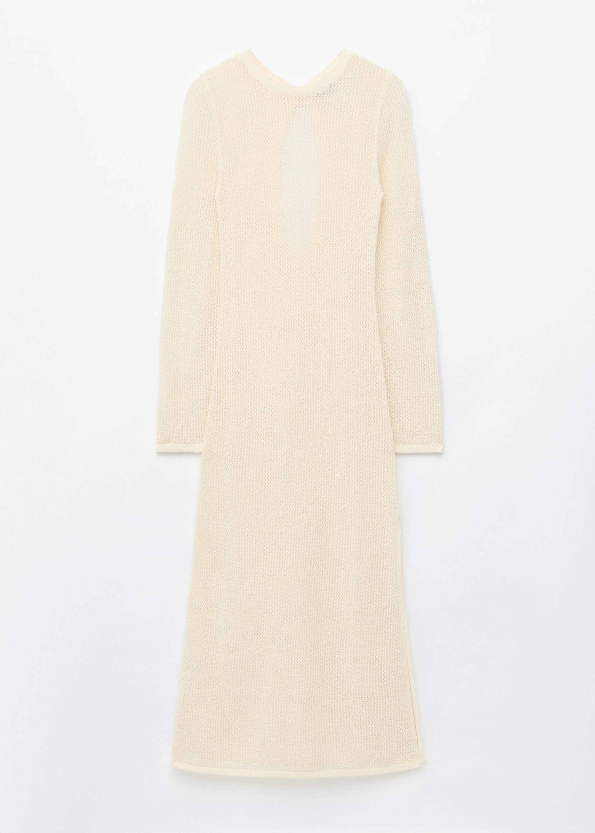 Open-Knit Cotton Dress - 1