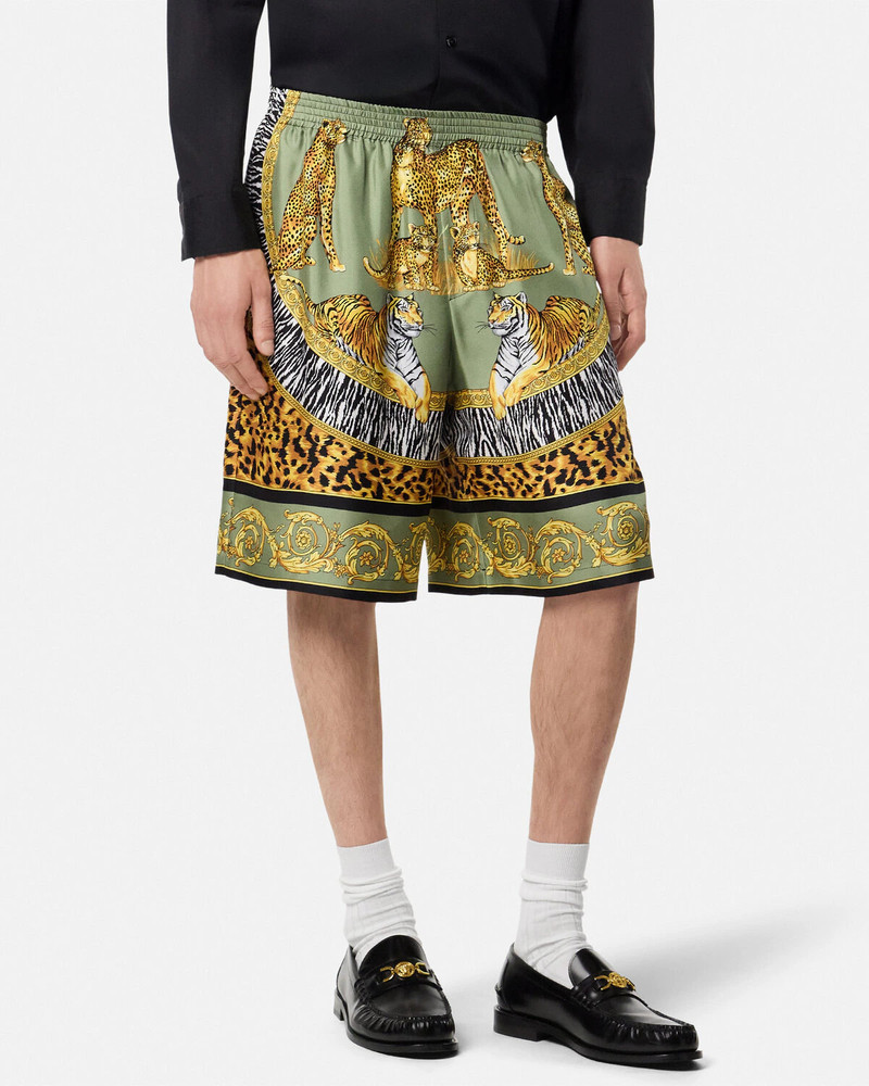 Wild Cats Silk Shorts 4