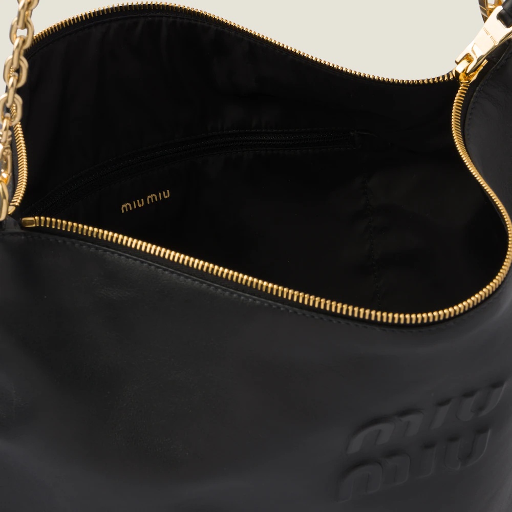 Leather shoulder bag - 5