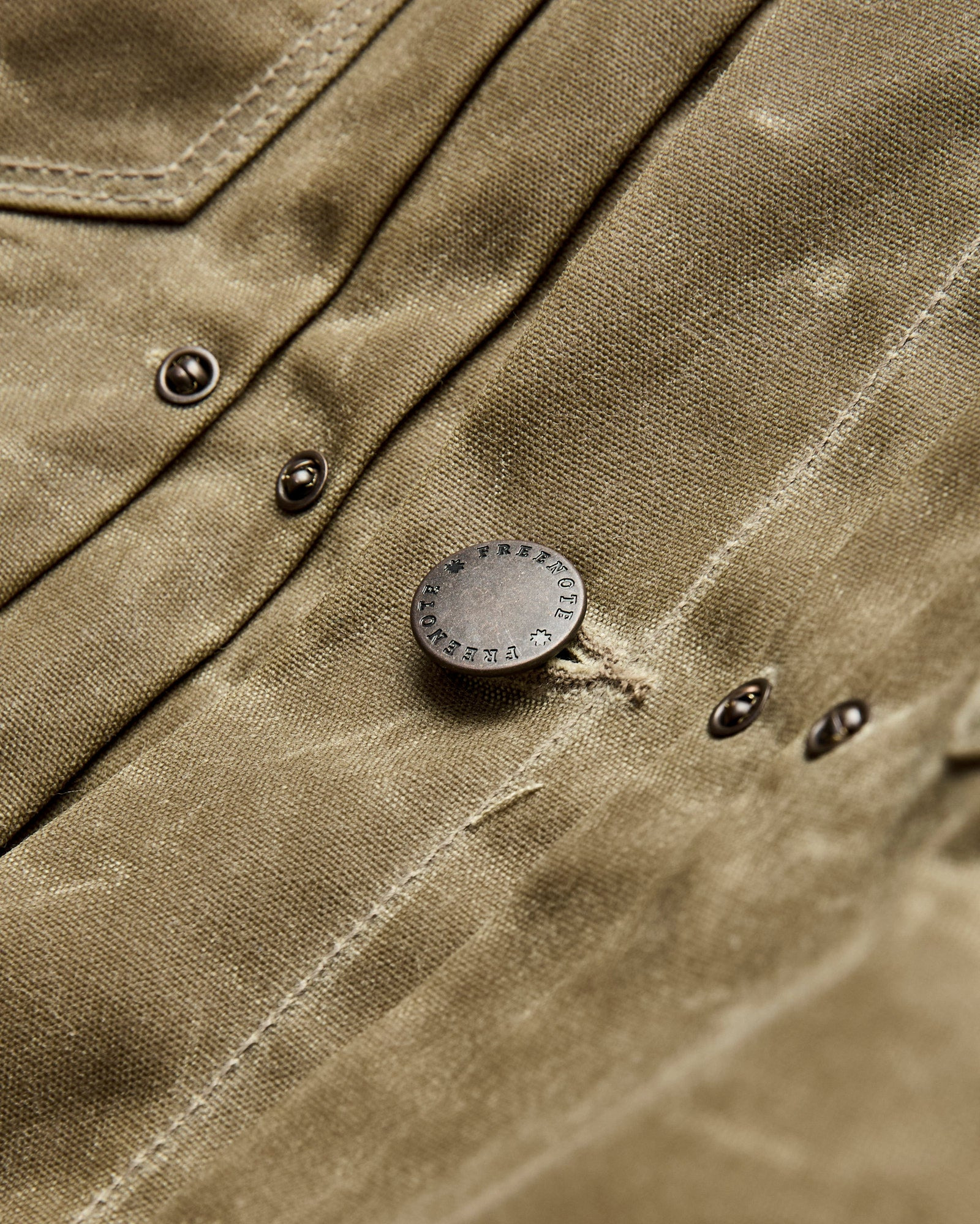 Waxed Canvas Riders Jacket in Tobacco Brown - 7