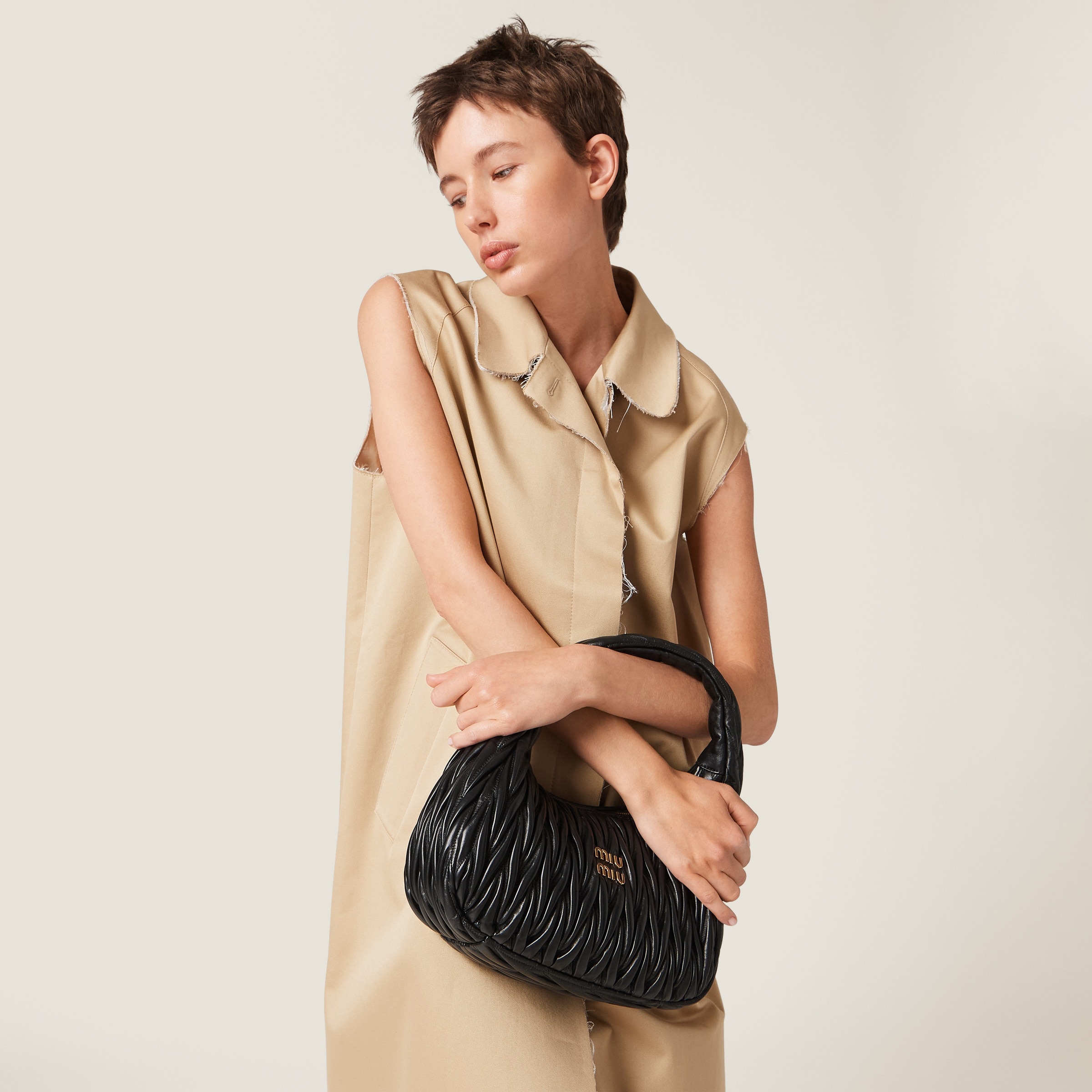 Single-breasted chino coat - 4