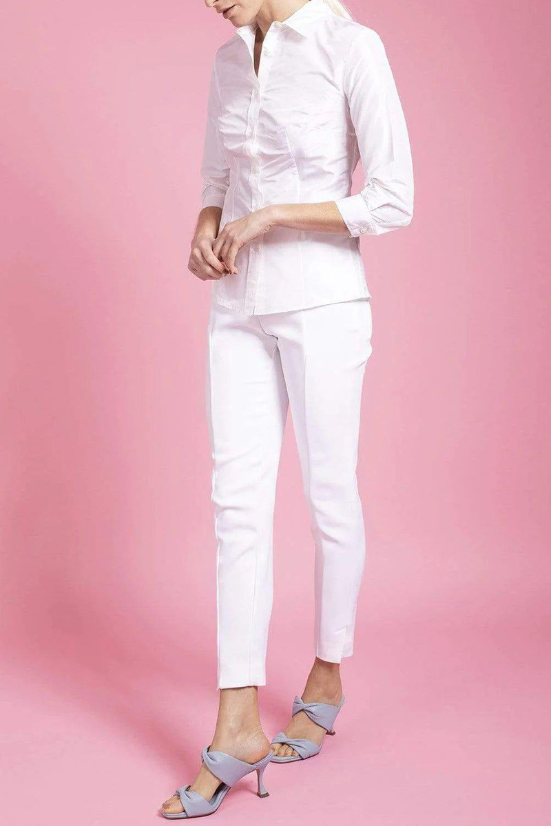 CAROLINA HERRERA Skinny Pant - White outlook