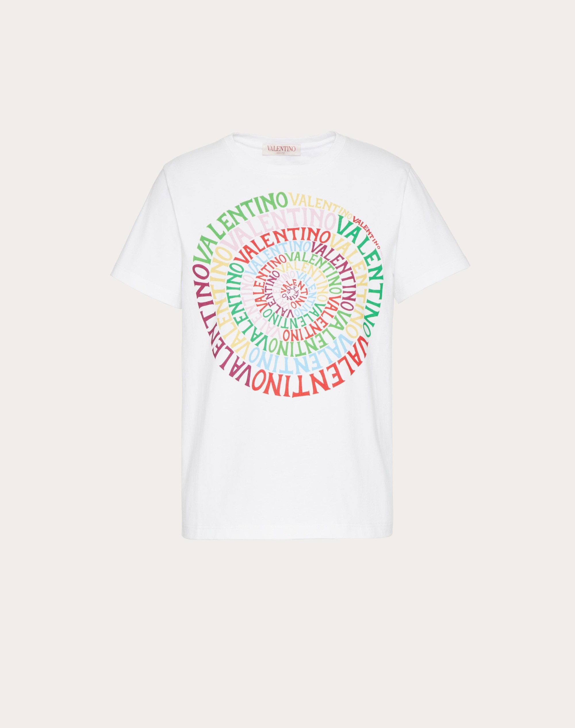 VALENTINO LOOP JERSEY T-SHIRT - 1