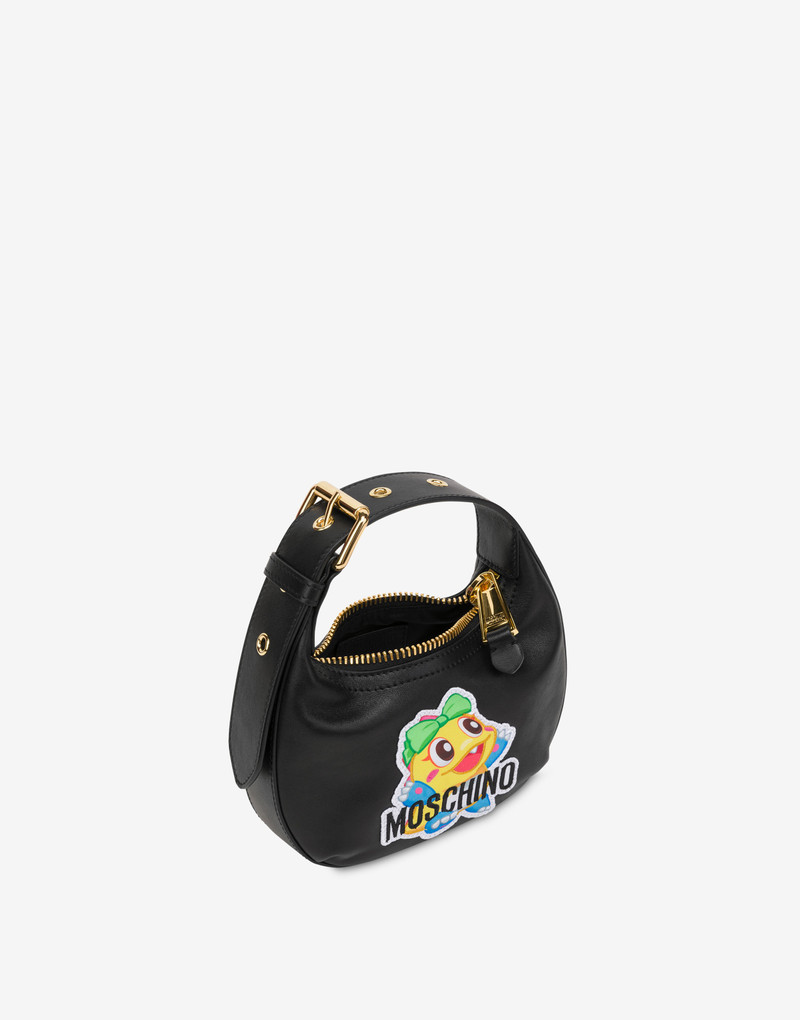 CHINESE NEW YEAR CALFSKIN MINI HOBO BAG 3