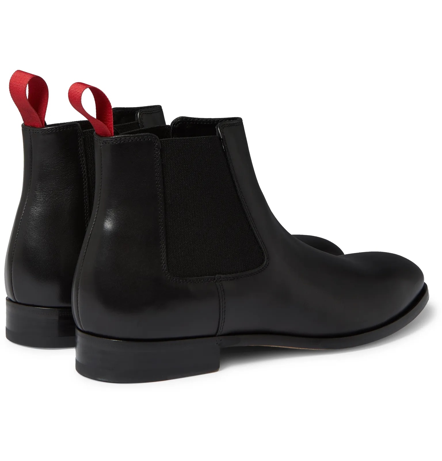 Crown Leather Chelsea Boots - 5