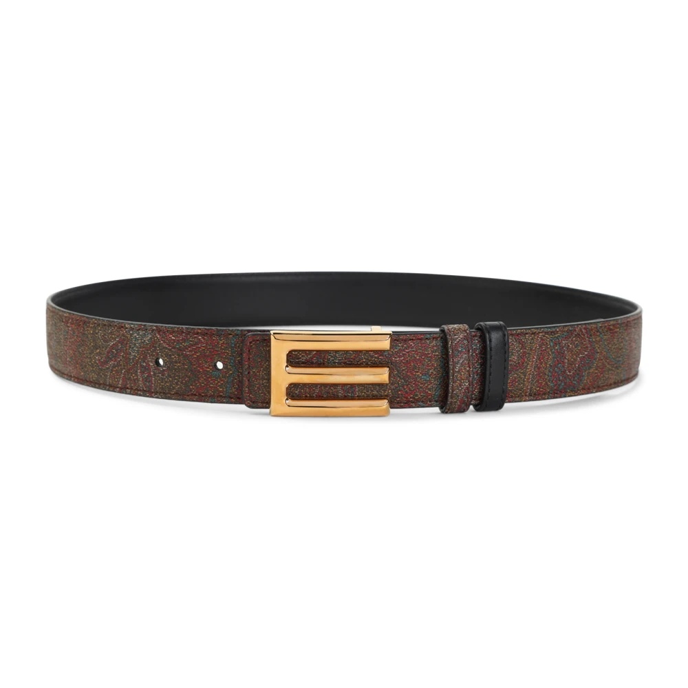 ベルト ETRO Woman Belt Multicolor WP3D0003AA067 N0000 ETRO Paisley-buckle Leather Belt | Red | FARFETCH